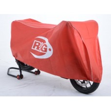 R&G Racing Dust Cover with White Piping and Print